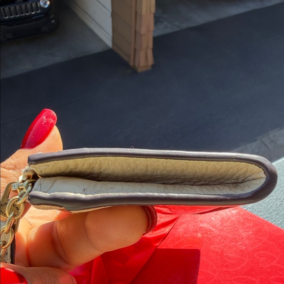 Coach Gold Studded Wristlet - Picture 6 of 8